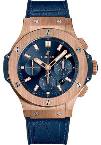 Hublot Big Bang Gold Blue Watch - 301.PX.7180.LR