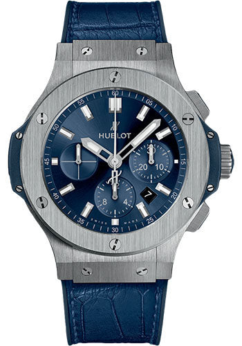 Hublot Big Bang Steel Blue Watch - 44 mm - Blue Dial - 301.SX.7170.LR