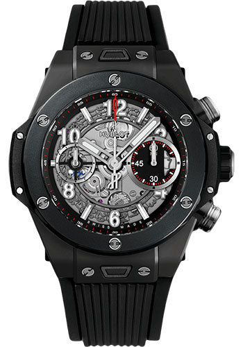 Hublot Big Bang Unico Black Magic 42mm Watch - 42 mm - Black Skeleton Dial - 441.CI.1170.RX