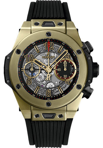 Hublot Big Bang Unico Full Magic Gold Watch - 42 mm - Black Skeleton Dial Limited Edition of 200 - 441.MX.1138.RX