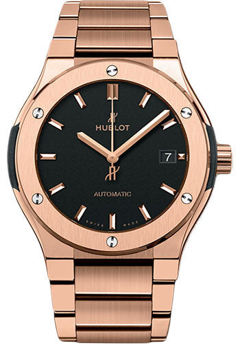 Hublot Classic Fusion King Gold Bracelet Watch - 510.OX.1180.OX