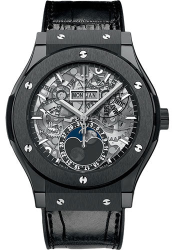 Hublot Classic Fusion Aerofusion Moonphase Black Magic Watch - 517.CX.0170.LR