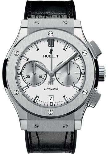 Hublot Classic Fusion Chronograph Titanium Opalin Watch - 521.NX.2611.LR