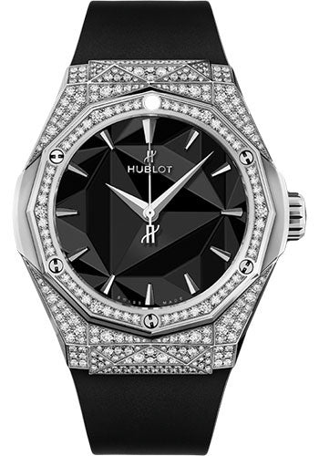 Hublot Classic Fusion Orlinski Titanium PavŽ Watch - 40 mm - Black Dial - 550.NS.1800.RX.1604.ORL19