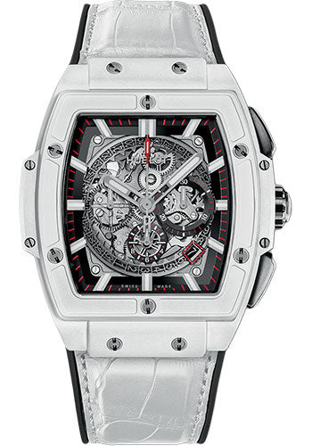 Hublot Spirit Of Big Bang White Ceramic Watch - 45 mm - Sapphire Dial - 601.HX.0173.LR