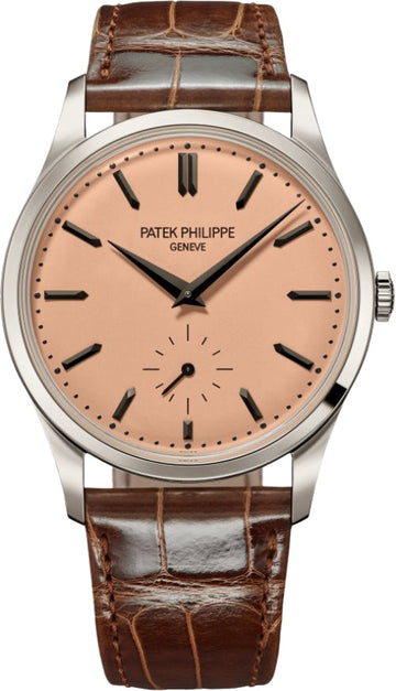 Patek Philippe Calatrava Platinum 38mm Platinum Manual Winding Salmon Dial  - 6196P-001 - 2025