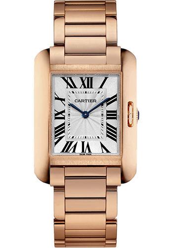 Cartier Tank Anglaise Watch - 34.7 mm Pink Gold Case - W5310041